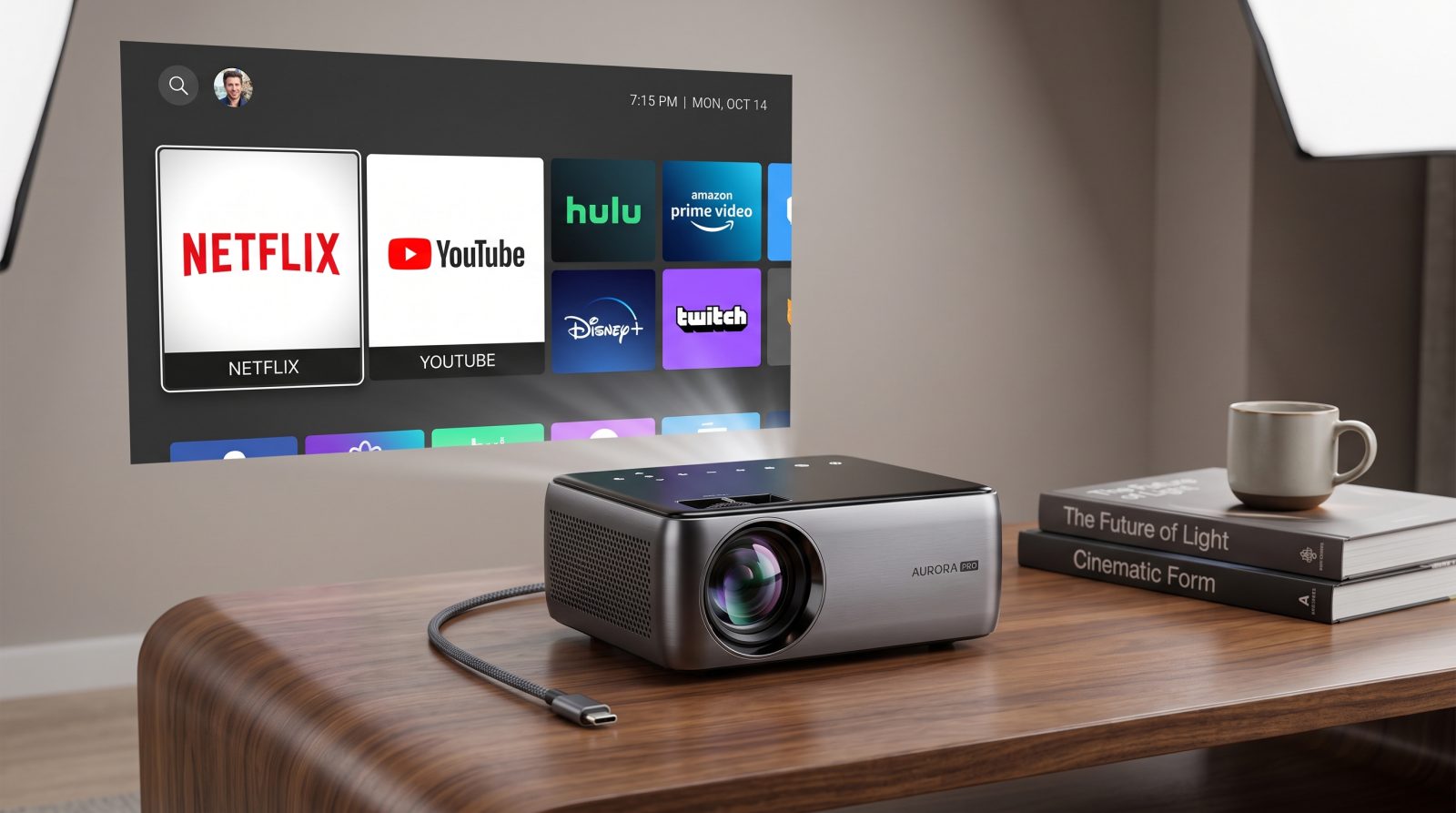 Mini Portable Smart Projector - Image 2